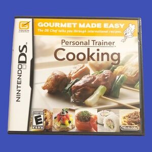 Personal Trainer Cooking Personal Chef Recipe Nintendo DS CIB